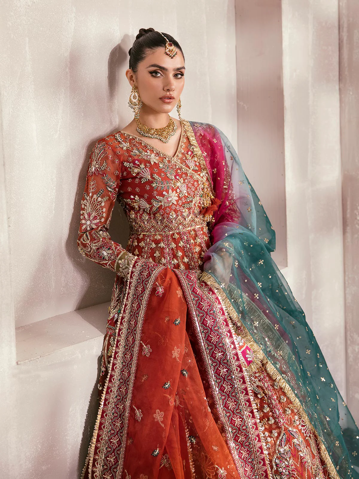 Zaira GL-WS-22V1-30 (Rust Angrakha) - Image 4